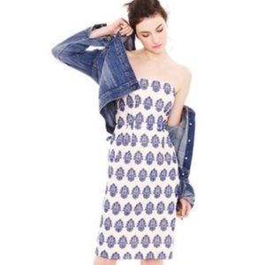 J Crew Strapless Dress